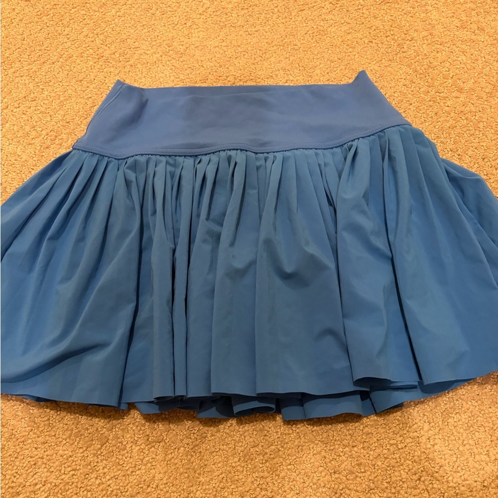 Aerie Blue Skater Skirt
